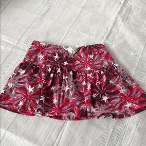 Isaac Mizrahi Red Skater Skort, 4T